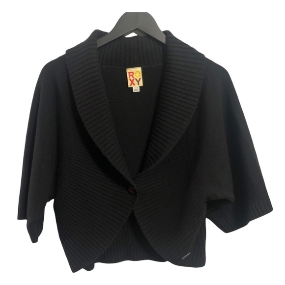 ROXY Ribbed Knit Bolero Sweater - Picture 2 of 9